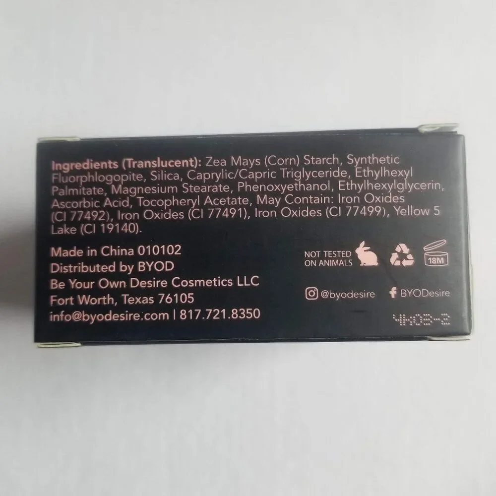 BYOD - Desire Matte Magic Loose Powder - Translucent - Picture 3 of 10